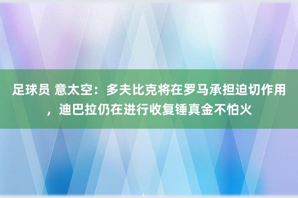 足球员 意太空：多夫比克将在罗马承担迫切作用，迪巴拉仍在进行收复锤真金不怕火